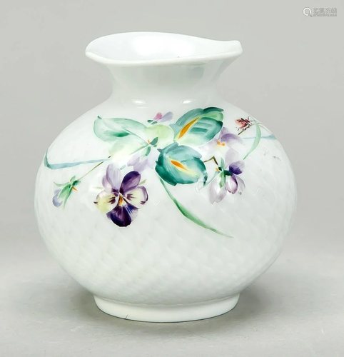 Small vase, Meissen, end of 20