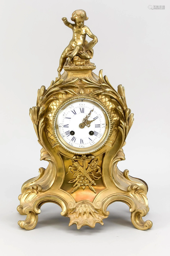 Table clock, 2nd half of 19th