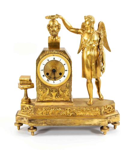 Empire pendulum circa 1800, br