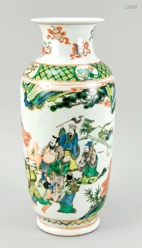 Famille Verte vase in Kangxi s