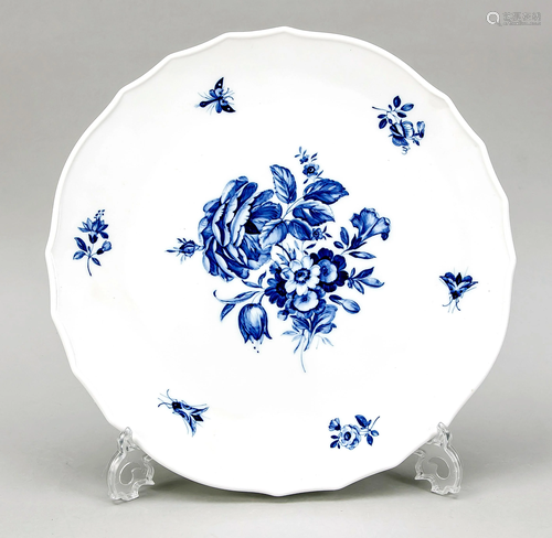 Round cake plate, Meissen, bra