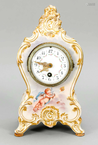 Porcelain clock France 2.h. 19