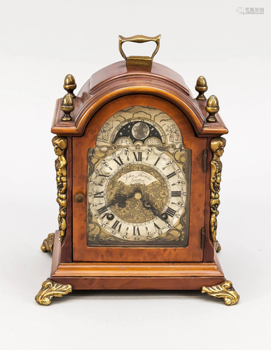 Table clock marked John Thomas