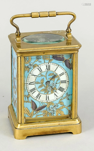 Travel alarm clock late 19th c