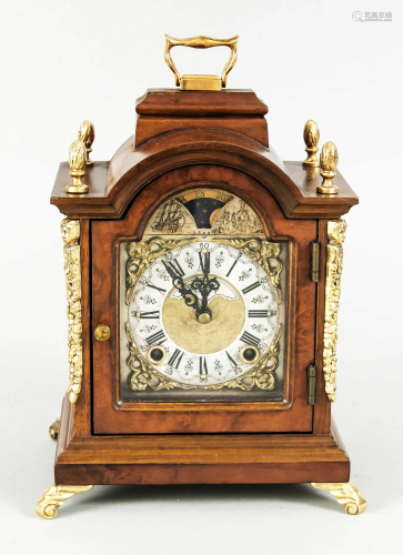 Table clock marked Warmink Lon