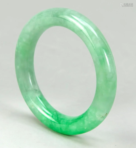 Jade bracelet, China, 20th c.,