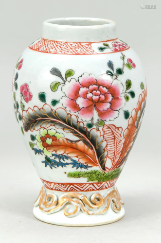 Small Famille Rose vase, China