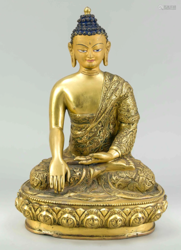 Buddha Shakyamuni, Tibet, 19th