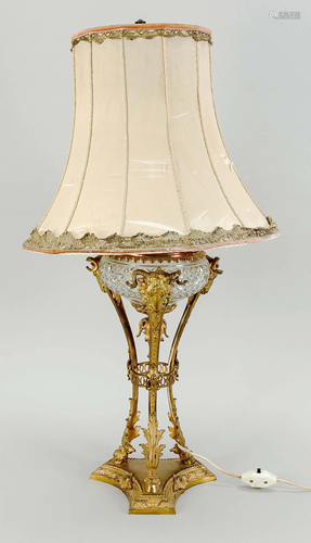 Empire style lamp, 19th centur