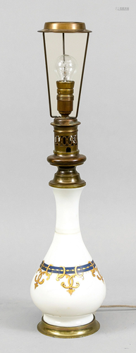 Vase lamp, end of 19th century