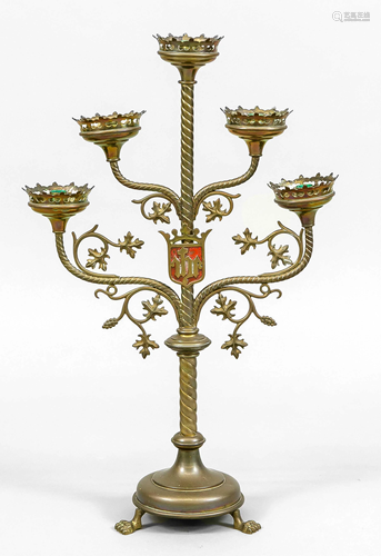 Sacral candlestick, 19th centu