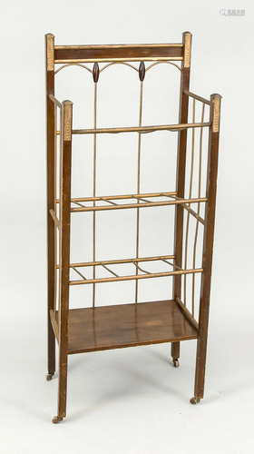 Shoe rack, early 20th c., wood