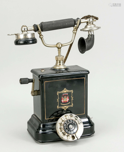 Historical telephone, Denmark,