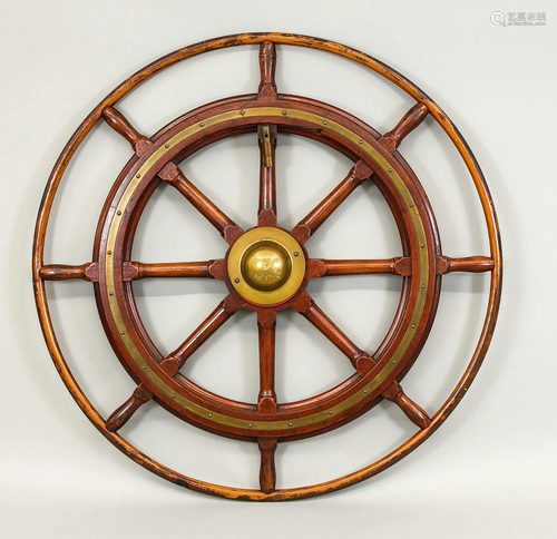 Ship's steering wheel, 1st hal