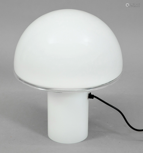 Designer table lamp, 2nd h. 20