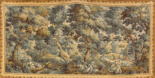 Tapestry, 20th century, forest