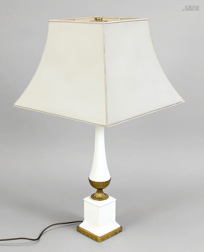 Table lamp, 2nd half of 20th c