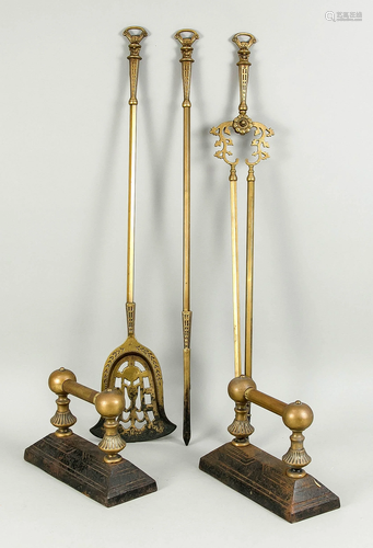 Pair of mantelpieces, late 19t