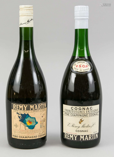 2 bottles of Remy Martin Fine