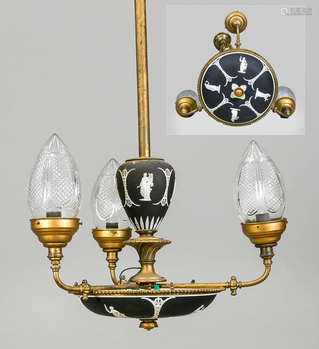 Historism hanging lamp, late 1