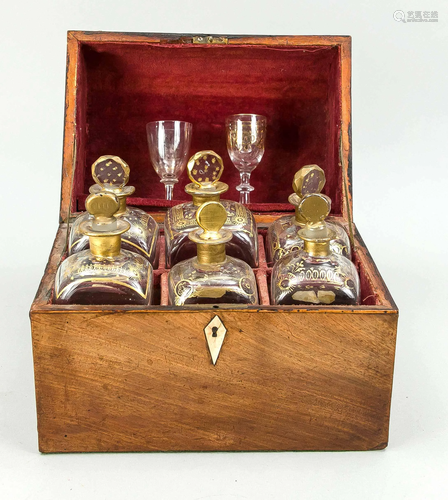 House bar, 19th c., box with h