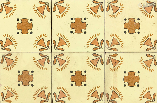 35 Tiles, probably around 1900