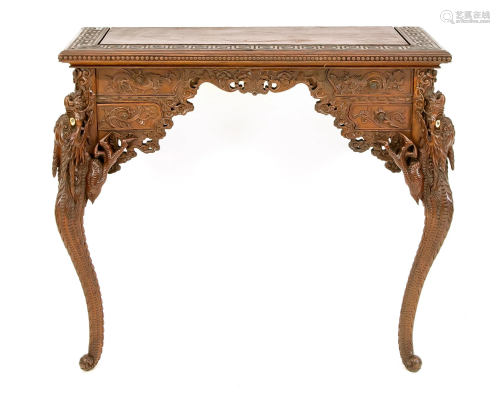Asian console table 20th c., t