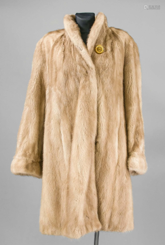 Ladies mink half coat, 2nd h.