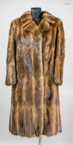 Musk coat, 2nd h. 20th c., on