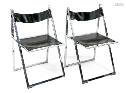 Two folding chairs ''HÃ¼lsta'',