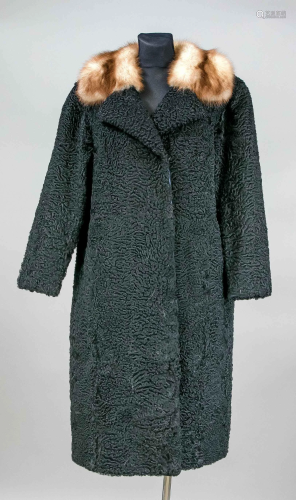 Ladies Persian coat with fox c