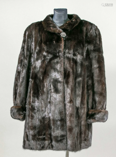 Ladies mink swinger/half coat,