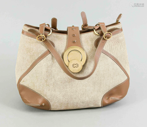 Escada, shoulder bag, beige ca