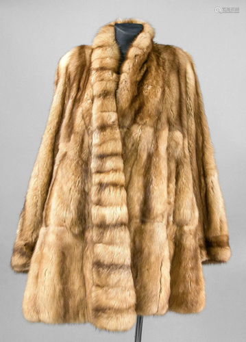 Ladies sable coat, 2nd half 20