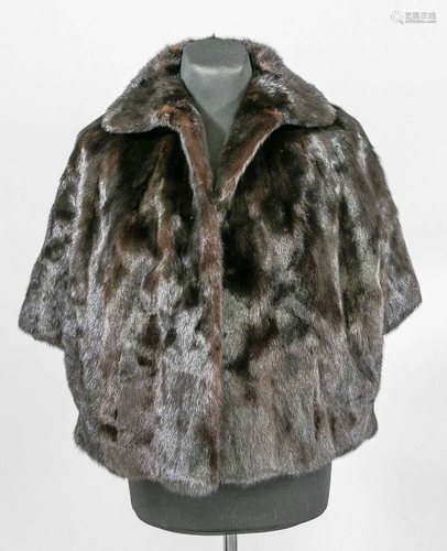 Ladies mink cape, 2nd half of