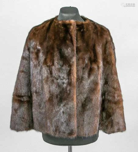 Ladies mink cape, 2nd half of