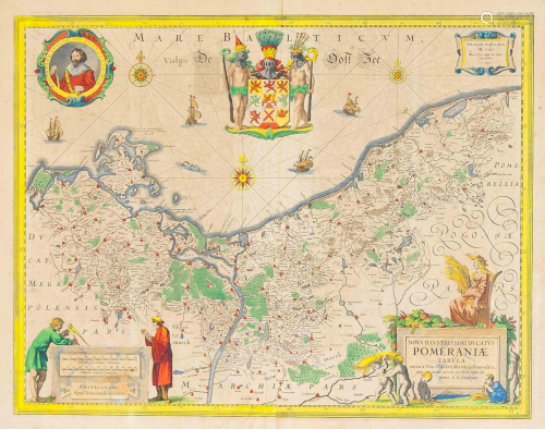 Historical map of Pomerania ''