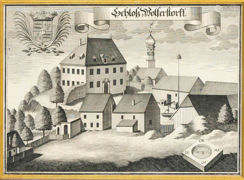 View of Wolfersdorf Castle in