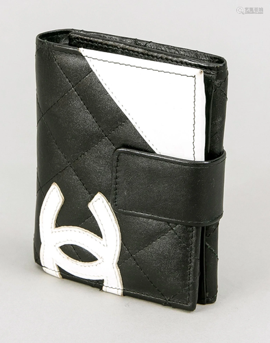 Chanel, vintage wallet, black