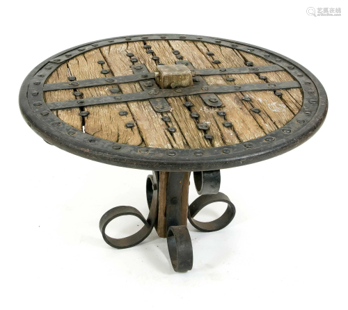 Rustic table made of historica