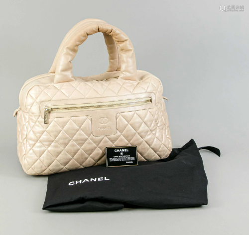 Chanel, Cocoon Bowler Gold Cal