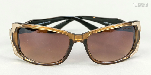 Dazzle, sunglasses, bronze pla