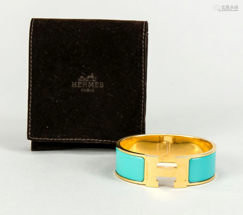 Hermes, gold colored bangle wi