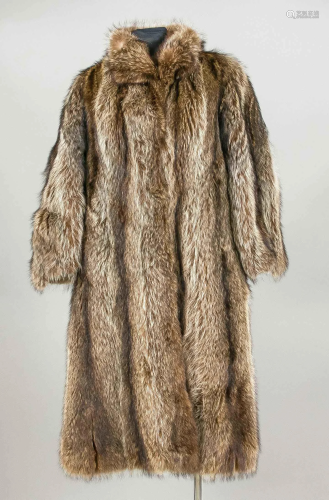 Ladies raccoon coat, 2nd half