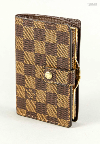 Louis Vuitton, wallet, brown c