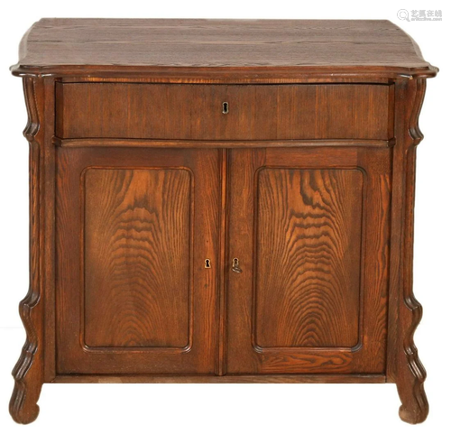 Louis-Philippe half cabinet ar