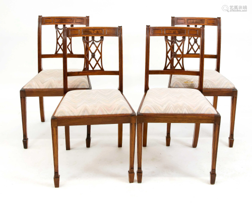 Set of three chairs, England 2