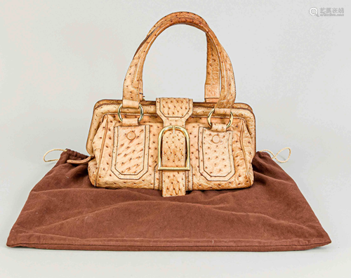 Handbag by CÃ¨line, light brown