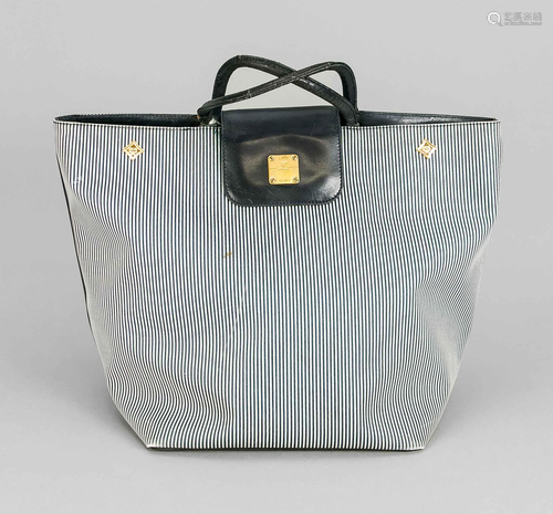 MCM, spacious shopper/tote bag