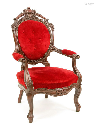 Armchair, Louis Philippe circa